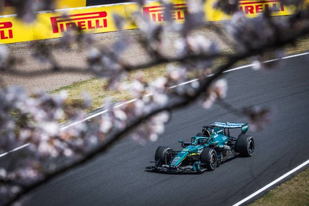 Suzuka International Circuit, Mie, Japan. 27.March.2026; Lance Stroll of Canada and Aston Martin Aramco F1 Team during free practice 1 Formula One Japanese Grand Prix  aflo_325036424