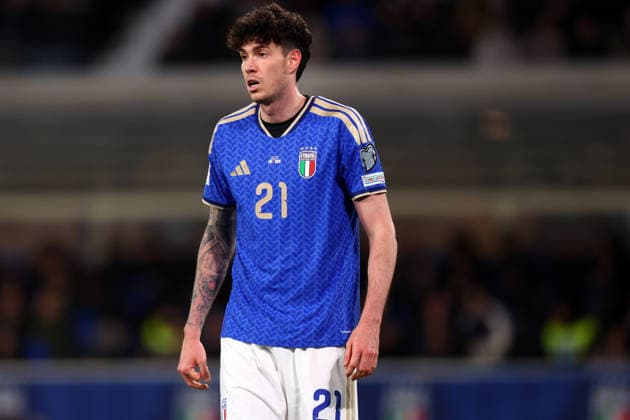 March 26, 2026, Bergamo, Rome, Italy: FIFA World Cup, WM, Weltmeisterschaft, Fussball 2026 Qualifiers - Playoffs - Semifinals - Italy vs. Northern Ireland - Pictured: Alessandro Bastoni (Italy) , Bergamo, March 26th 2026 2026 FIFA World Cup Qualifiers Group I: Italy Vs. Northern Ireland  - ZUMAa289 20260326_zia_a289_096 Copyright: xMarcoxCanonierox