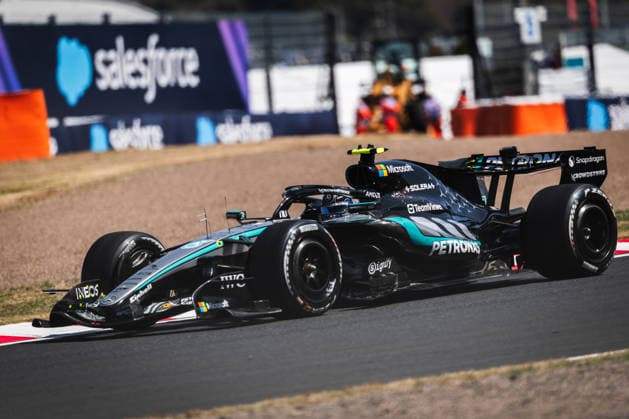Suzuka International Circuit, Mie, Japan. 27.March.2026; Andrea Kimi Antonelli of Italy and Mercedes-AMG PETRONAS F1 Team during free practice 1 Formula One Japanese Grand Prix  aflo_325036462