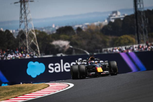 Suzuka International Circuit, Mie, Japan. 27.March.2026; Max Verstappen of the Netherlands and Oracle Red Bull Racing during free practice 1 Formula One Japanese Grand Prix  aflo_325036483
