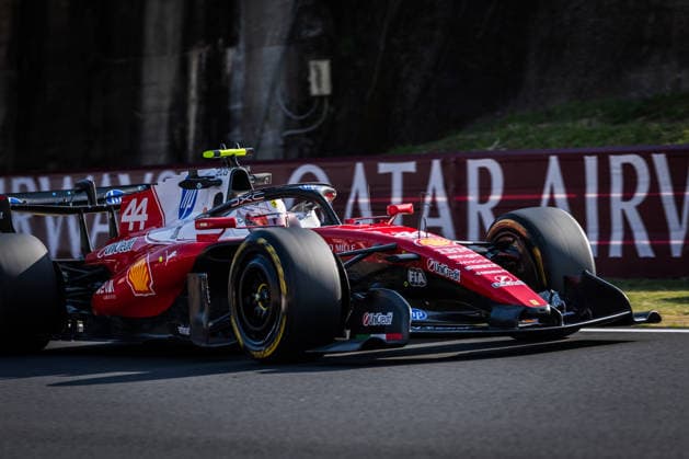 Suzuka International Circuit, Mie, Japan. 27.March.2026; Lewis Hamilton of Great Britain and Scuderia Ferrari HP during free practice 2 Formula One Japanese Grand Prix  aflo_325036498