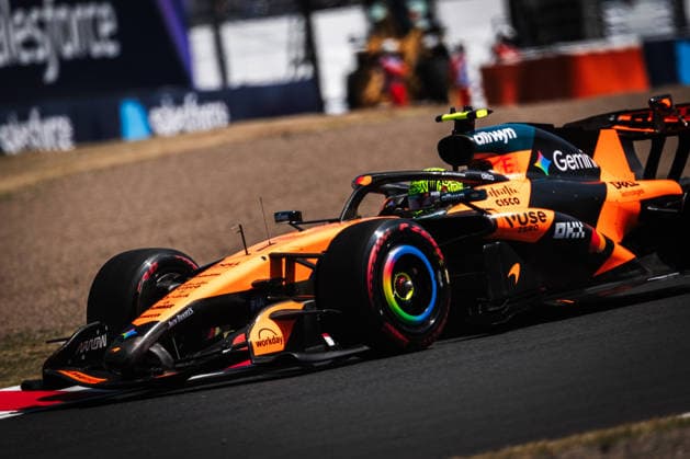 Suzuka International Circuit, Mie, Japan. 27.March.2026; Lando Norris of Great Britain and McLaren Mastercard F1 Team during free practice 1 Formula One Japanese Grand Prix  aflo_325036488