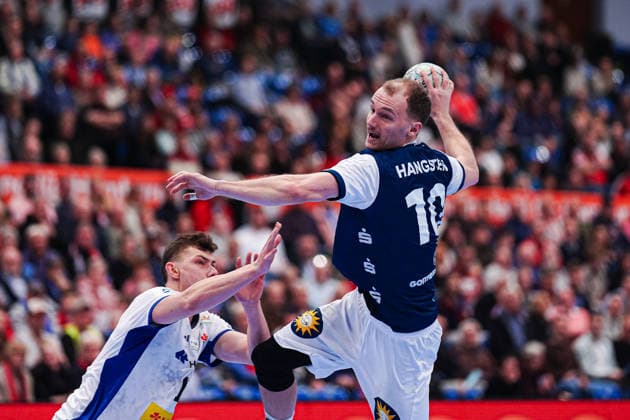 Wurf Tor Fynn Hangstein (Bergischer HC, 10) GER, Handball Verein Hamburg vs. Bergischer HC, Handball, 1. Bundesliga, Spieltag 26, Saison 2025 2026, 26.03.2026 GER, Handball Sport Verein Hamburg vs. Bergischer HC, Handball, 1. Bundesliga, Spieltag 26, Saison 2025 2026, 26.03.2026 Hamburg Copyright: xEibner-Pressefoto MarcelxvonxFehrnx EP_MFN