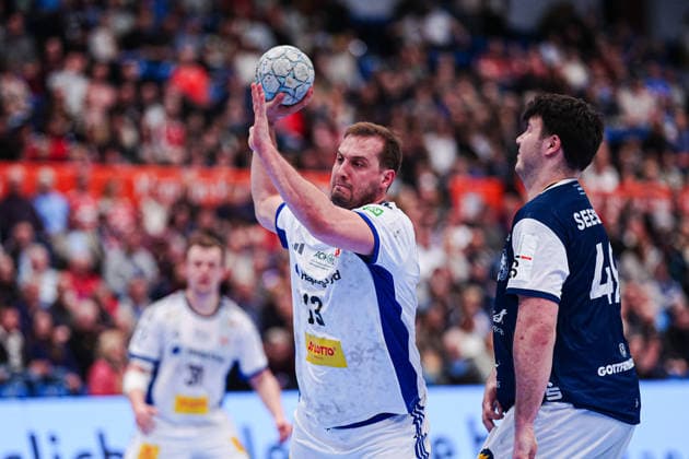 Niklas Weller (Handball Verein Hamburg, 13) GER, Handball Sport Verein Hamburg vs. Bergischer HC, Handball, 1. Bundesliga, Spieltag 26, Saison 2025 2026, 26.03.2026 GER, Handball Sport Verein Hamburg vs. Bergischer HC, Handball, 1. Bundesliga, Spieltag 26, Saison 2025 2026, 26.03.2026 Hamburg Copyright: xEibner-Pressefoto MarcelxvonxFehrnx EP_MFN