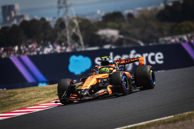 2026 Formula One Japanese Grand Prix Suzuka International Circuit, Mie, Japan. 27.March.2026; Lando Norris of Great Britain and McLaren Mastercard F1 Team during free practice 1 Formula One Japanese Grand Prix (Photo by Jay Hirano) Suzuka Suzuka Internatinal Circuit Japan Copyright: xJayxHiranox