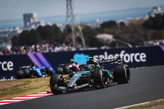2026 Formula One Japanese Grand Prix Suzuka International Circuit, Mie, Japan. 27.March.2026; Andrea Kimi Antonelli of Italy and Mercedes-AMG PETRONAS F1 Team during free practice 1 Formula One Japanese Grand Prix (Photo by Jay Hirano) Suzuka Suzuka Internatinal Circuit Japan Copyright: xJayxHiranox