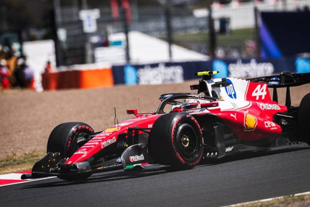 2026 Formula One Japanese Grand Prix Suzuka International Circuit, Mie, Japan. 27.March.2026; Lewis Hamilton of Great Britain and Scuderia Ferrari HP during free practice 1 Formula One Japanese Grand Prix (Photo by Jay Hirano) Suzuka Suzuka Internatinal Circuit Japan Copyright: xJayxHiranox