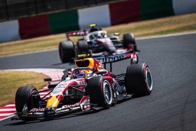 2026 Formula One Japanese Grand Prix Suzuka International Circuit, Mie, Japan. 27.March.2026; Liam Lawson of New Zealand and Visa Cash App RB Formula One Team during free practice 1 Formula One Japanese Grand Prix (Photo by Jay Hirano) Suzuka Suzuka Internatinal Circuit Japan Copyright: xJayxHiranox