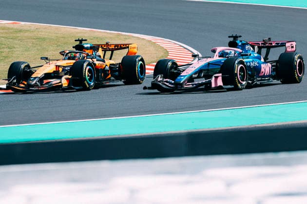 March 27, 2026, Suzuka, Mie, Japan: OSCAR PIASTRI of McLaren and PIERRE GASLY of Alpine finish fourth and 15th respectively in Free Practice 1 ahead of the Formula 1 Japanese Grand Prix at Suzuka Circuit. 2026 Japanese Grand Prix  - ZUMAh201 20260327_zsp_h201_021 Copyright: xYichinxHoux
