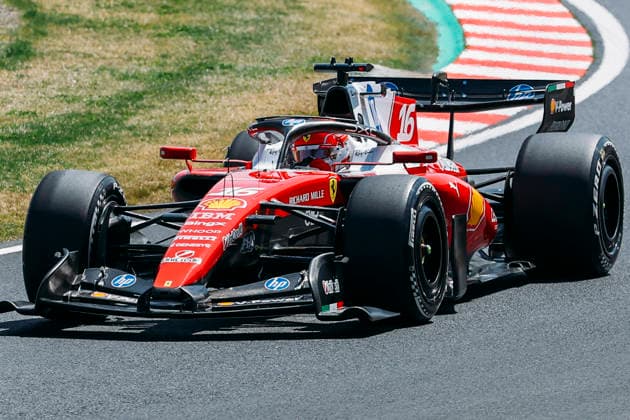 March 27, 2026, Suzuka, Mie, Japan: CHARLES LECLERC of Ferrari finishes fifth in Free Practice 1 ahead of the Formula 1 Japanese Grand Prix at Suzuka Circuit. 2026 Japanese Grand Prix  - ZUMAh201 20260327_zsp_h201_023 Copyright: xYichinxHoux