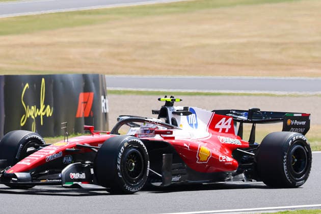 March 27, 2026, Suzuka, Mie, Japan: LEWIS HAMILTON of Ferrari finishes sixth in Free Practice 1 ahead of the Formula 1 Japanese Grand Prix at Suzuka Circuit. 2026 Japanese Grand Prix  - ZUMAh201 20260327_zsp_h201_026 Copyright: xYichinxHoux