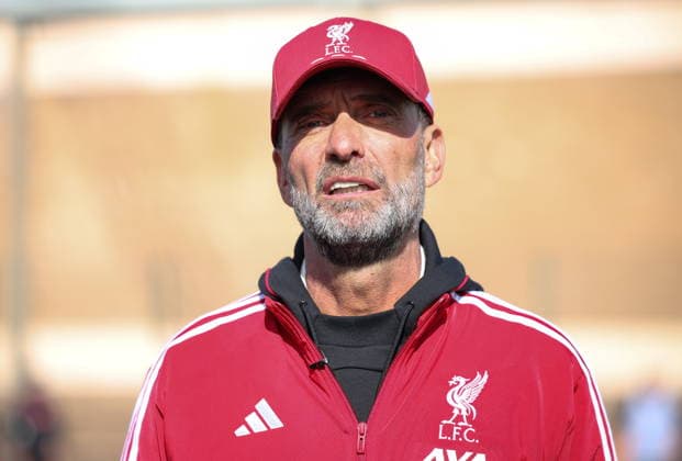 Jurgen Klopp attends event ahead of LFC Legends match Former Liverpool manager and Head of Global Soccer for Red Bull Jurgen Klopp attends an event ahead of a Liverpool Legends match in Liverpool, Britain, 27 March 2026. Jurgen Klopp took part in activities and events promoting the LFC Foundation charity. Klopp will act as assistant manager to former Liverpool player and manager Sir Kenny Dalglish in a charity match between Liverpool Legends and Borussia Dortmund at Anfield 28 March 2026. Jurgen Klopp is an honorary ambassador for the LFC Foundation. LIVERPOOL UNITED KINGDOM  Copyright: xADAMxVAUGHANx