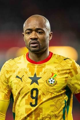 Jordan Ayew portrait during friendly match, Austria - Ghana, 27. march 2026, Ernst Happel stadium, Wien, Austria Copyright: xMICHALxFAJT,ZOSPORTU.SKx MAR_9497-2