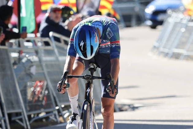 27-03-2026 Vuelta A Catalunya; Tappa 05 La Seu D Urgell - La Molina; 2026, Soudal - Quick Step; Paret Peintre, Valentin; La Molina; 