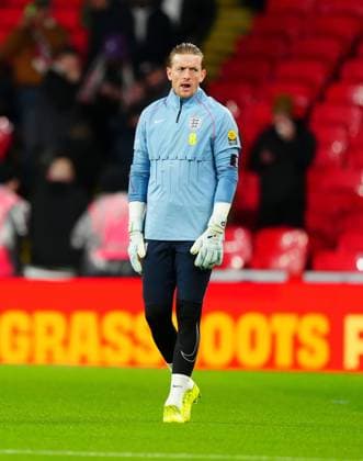 England goalkeeper Jordan Pickford England v Uruguay, International Football, Friendly, Football, Wembley Stadium, London, UK - 27 Mar 2026London Wembley Stadium United Kingdom EDITORIAL USE ONLY No use with unauthorised audio, video, data, fixture lists, club league logos or live services. Online in-match use limited to 120 images, no video emulation. No use in betting, games or single club league player publications. Copyright: xJavierxGarcia Shutterstockx 16788932a