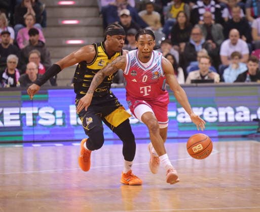 Jalen Finch Telekom Baskets Bonn vs. MHP RIESEN Ludwigsburg 26. Speiltag - Saison 2025 26