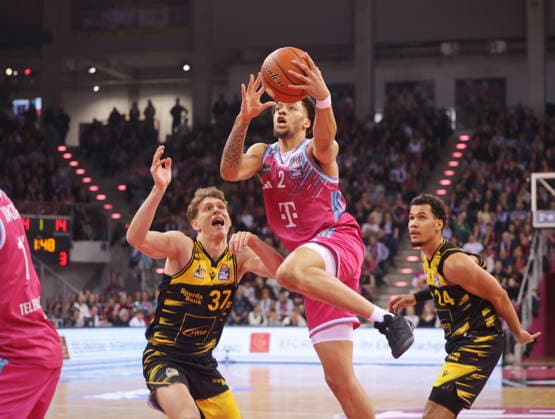 Alijah Comithier Telekom Baskets Bonn vs. MHP RIESEN Ludwigsburg 26. Speiltag - Saison 2025 26