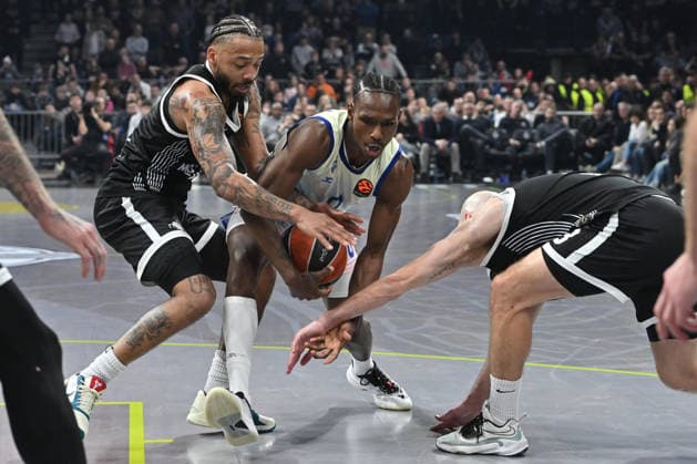 PARTIZAN vs VALENCIA BRANCOU BADIO basketball Partizan vs Valencia basket Euroleague at Beogradska arena, Belgrade 27.03.2026 Foto: BASKETBALL, EUROLEAGUE, PARTIZAN, VALENCIA BASKET Belgrade Belgrade arena Serbia Copyright: xMarkoxMetlas xMNxPressx