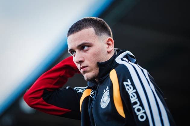 EM-Quali U 21: Deutschland vs. Nordirland, 27.03.2026 Said El Mala (1. FC Köln, 7); Fußball, EM-Qualifikation U 21, 8. Spieltag: Deutschland vs. Nordirland am 27.03.2026 im Eintracht-Stadion, Braunschweig DFB REGULATIONS PROHIBIT ANY USE OF PHOTOGRAPHS AS IMAGE SEQUENCES AND OR QUASI-VIDEO. Copyright: xBEAUTIFULxSPORTS Tonhäuserx