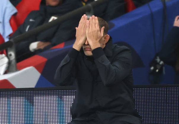 England Manager Head Coach Thomas Tuchel at the England v Uruguay Friendly international match, Länderspiel, Nationalmannschaft at Wembley Stadium, London, UK on 27th March, 2026. 