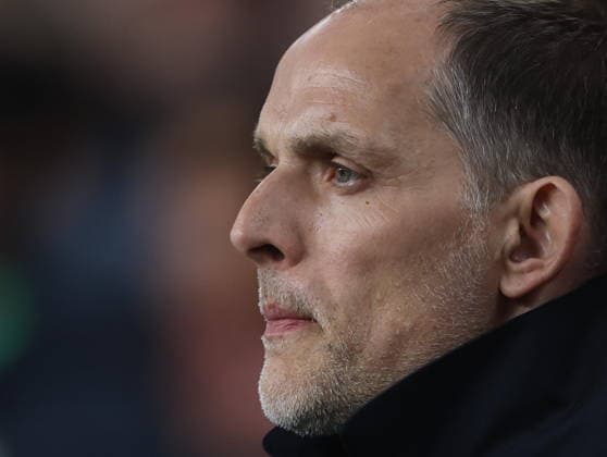 Soccer International Friendly, Länderspiel, Nationalmannschaft Matches - England vs Uruguay Thomas Tuchel manager of England reacts during the international friendly soccer match between England and Uruguay at Wembley Stadium in London, Britain, 27 March 2026. LONDON United Kingdom  Copyright: xNEILxHALLx
