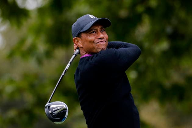 March 27, 2026, Jupiter, Florida, USA: Tiger Woods has been involved in a rollover car accident near his home in Jupiter, Florida, authorities say. Woods has been charged with a DUI and with property damage and refusal to submit to a lawful test. FILE PHOTO SHOT ON: October 23, 2020, Los Angeles, California, USA: TIGER WOODS watches his tee shot during the second round of the Zozo Championship golf tournament in Thousand Oaks. Tiger Woods Arrested At Rollover Crash  - ZUMAc68_ 20201023_zaf_c68_021 Copyright: xRingoxChiux