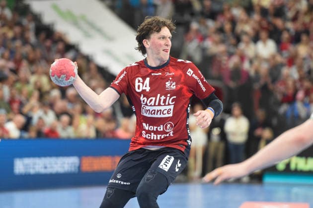 Handball I Herren I Saison 2025-2026 I Bundesliga I 26. Spieltag I SG Flensburg-Handewitt - GWD Minden I 27.03.2026 Lasse Möller (64, SG Flensburg-Handewitt) Copyright: xLobeca JanxKirschnerx