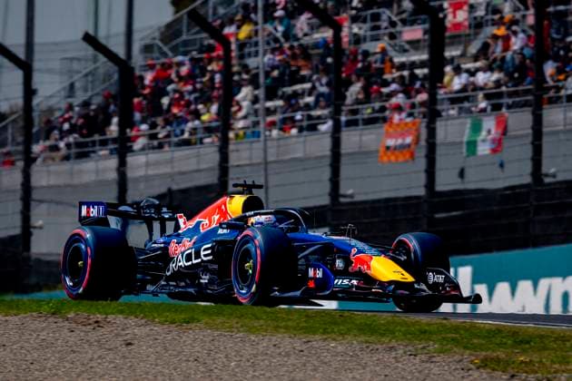 SUZUKA - Formula 1 driver Max Verstappen of Oracle Red Bull Racing during the Formula 1 Japan Suzuka free practice at the Suzuka Formula 1 circuit on March 28, 2025 in Suzuka, Japan. (Photo by DeFodi Images) -