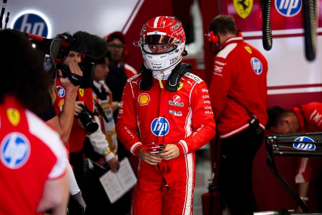 F1 - JAPANESE GRAND PRIX 2026 LECLERC Charles (mco), Scuderia Ferrari SF-26, portrait during the Formula 1 Japanese Grand Prix 2026, 3rd round of the 2026 Formula One World Championship, WM, Weltmeisterschaft from March 27 to 29, 2026 on the Suzuka Circuit, in Suzuka, Japan - SuzukaJapan  Copyright: xDPPIx