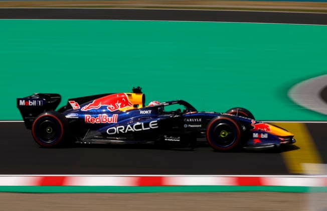 Formula One Japanese Grand Prix - Practice and Qualifying Red Bull Racing driver Max Verstappen of Netherlands in action during the third free practice session for the Formula 1 Japanese Grand Prix at the Suzuka International Racing Course racetrack in Suzuka, Japan, 28 March 2026. The 2026 Formula 1 Japanese Grand Prix is held on 29 March. SUZUKA Japan  Copyright: xFRANCKxROBICHONx