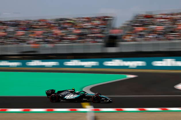 Formula One Japanese Grand Prix - Practice and Qualifying Mercedes driver Andrea Kimi Antonelli of Italy in action during the third free practice session for the Formula 1 Japanese Grand Prix at the Suzuka International Racing Course racetrack in Suzuka, Japan, 28 March 2026. The 2026 Formula 1 Japanese Grand Prix is held on 29 March. SUZUKA Japan  Copyright: xFRANCKxROBICHONx