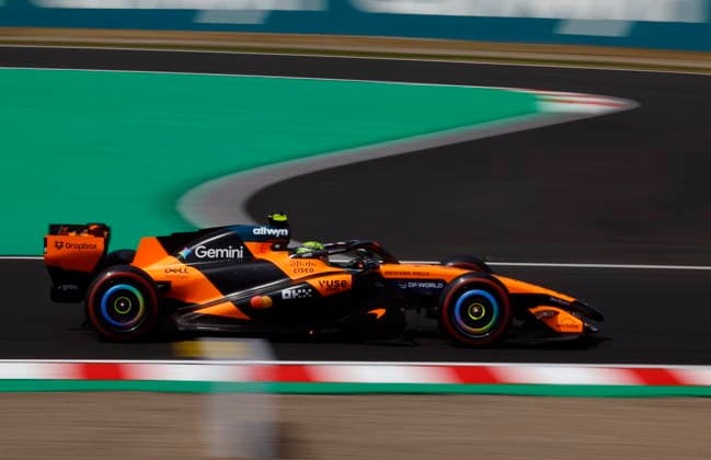 Formula One Japanese Grand Prix - Practice and Qualifying McLaren driver Lando Norris of Britain in action during the third free practice session for the Formula 1 Japanese Grand Prix at the Suzuka International Racing Course racetrack in Suzuka, Japan, 28 March 2026. The 2026 Formula 1 Japanese Grand Prix is held on 29 March. SUZUKA Japan  Copyright: xFRANCKxROBICHONx