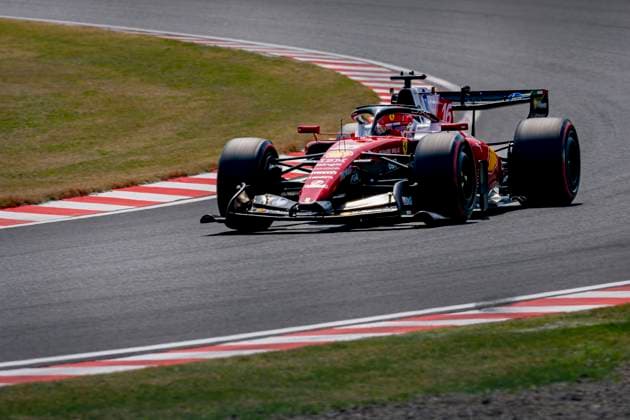 SUZUKA - Formula 1 driver Charles Leclerc of Scuderia Ferrari HP during the Formula 1 Japan Suzuka free practice at the Suzuka Formula 1 circuit on March 28, 2025 in Suzuka, Japan. (Photo by DeFodi Images) -