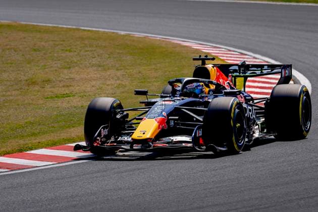 SUZUKA - Formula 1 driver Max Verstappen of Oracle Red Bull Racing during the Formula 1 Japan Suzuka free practice at the Suzuka Formula 1 circuit on March 28, 2025 in Suzuka, Japan. (Photo by DeFodi Images) -