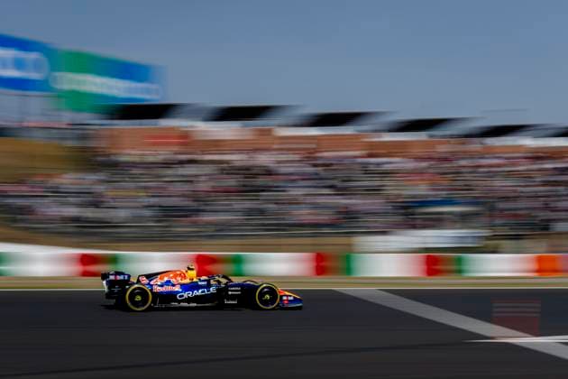 SUZUKA - Formula 1 driver Isack Hadjar of Oracle Red Bull Racing during the Formula 1 Japan Suzuka free practice at the Suzuka Formula 1 circuit on March 28, 2025 in Suzuka, Japan. (Photo by DeFodi Images) -