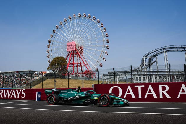 F1 - JAPANESE GRAND PRIX 2026 14 ALONSO Fernando (spa), Aston Martin F1 Team AMR26, action during the Formula 1 Japanese Grand Prix 2026, 3rd round of the 2026 Formula One World Championship, WM, Weltmeisterschaft from March 27 to 29, 2026 on the Suzuka Circuit, in Suzuka, Japan - SuzukaJapan  Copyright: xANTONINxVINCENTx