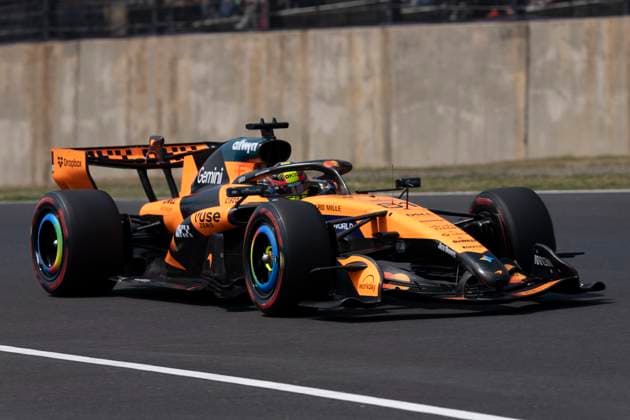 SUZUKA - Formula 1 driver Oscar Piastri of McLaren Mastercard Formula 1 Team during the Formula 1 Japan Suzuka free practice at the Suzuka Formula 1 circuit on March 28, 2025 in Suzuka, Japan. (Photo by DeFodi Images) -