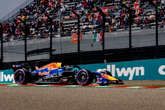 SUZUKA - Formula 1 driver Max Verstappen of Oracle Red Bull Racing during the Formula 1 Japan Suzuka free practice at the Suzuka Formula 1 circuit on March 28, 2025 in Suzuka, Japan. (Photo by DeFodi Images) -