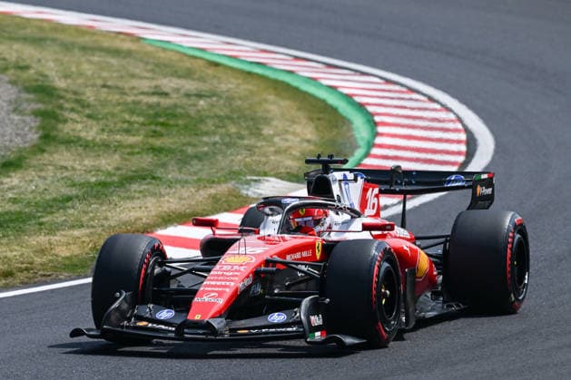 F1 Japanese Grand Prix 2026 - Practice Session SUZUKA, JAPAN - MARCH 28: Charles Leclerc of Scuderia Ferrari HP drives during the third practice session ahead of the 2026 Japanese Grand Prix at Suzuka Circuit in Suzuka, Mie Prefecture, Japan, on March 28, 2026. Suzuka Japan  Copyright: xArturxWidakx originalFilename:widak-f1japane260328_np4yz.jpg