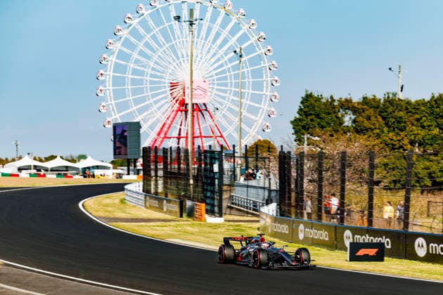 28th March 2026; Suzuka Circuit, Suzuka, Japan; 2026 FIA Formula 1 Japanese Grand Prix; Free Practice Three; Nico Hulkenberg (27) of Audi Revolut F1 Team and Germany during practice 3 StephenxBlackberry