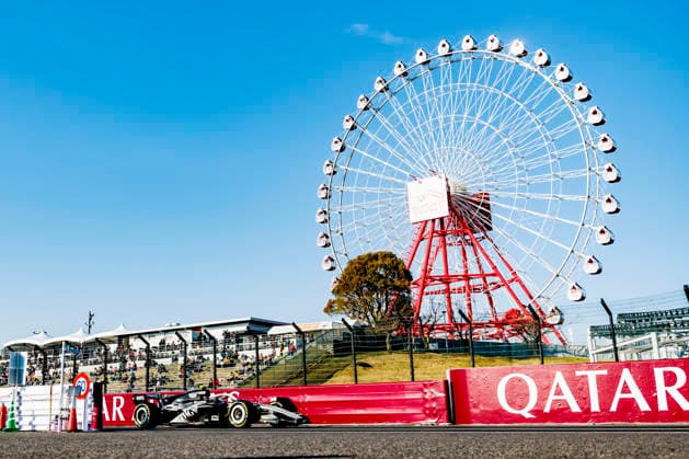 28th March 2026; Suzuka Circuit, Suzuka, Japan; 2026 FIA Formula 1 Japanese Grand Prix; Free Practice Three; Sergio Perez (11) of Cadillac Formula 1 Team and Mexico during practice 3 StephenxBlackberry