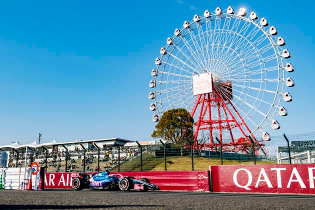 28th March 2026; Suzuka Circuit, Suzuka, Japan; 2026 FIA Formula 1 Japanese Grand Prix; Free Practice Three; Pierre Gasly (10) of BWT Alpine Formula One Team and France during practice 3 StephenxBlackberry