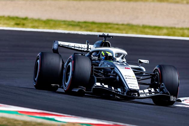 28th March 2026; Suzuka Circuit, Suzuka, Japan; 2026 FIA Formula 1 Japanese Grand Prix; Free Practice Three; Sergio Perez (11) of Cadillac Formula 1 Team and Mexico during practice 3 StephenxBlackberry