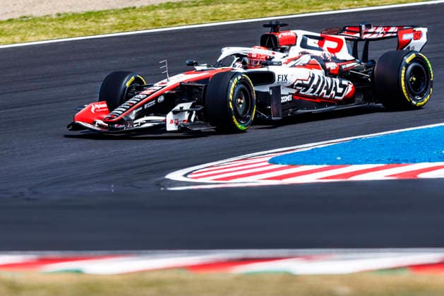 28th March 2026; Suzuka Circuit, Suzuka, Japan; 2026 FIA Formula 1 Japanese Grand Prix; Free Practice Three; Esteban Ocon (31) of TGR Haas F1 Team and France during practice 3 StephenxBlackberry