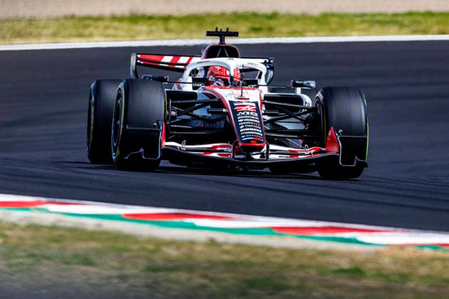 28th March 2026; Suzuka Circuit, Suzuka, Japan; 2026 FIA Formula 1 Japanese Grand Prix; Free Practice Three; Oliver Bearman (87) of TGR Haas F1 Team and Great Britain during practice 3 StephenxBlackberry