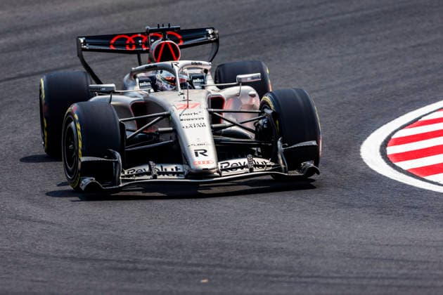 28th March 2026; Suzuka Circuit, Suzuka, Japan; 2026 FIA Formula 1 Japanese Grand Prix; Free Practice Three; Nico Hulkenberg (27) of Audi Revolut F1 Team and Germany during practice 3 StephenxBlackberry