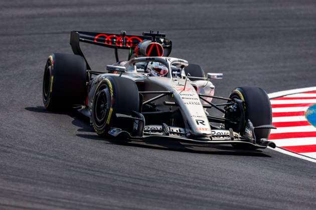 28th March 2026; Suzuka Circuit, Suzuka, Japan; 2026 FIA Formula 1 Japanese Grand Prix; Free Practice Three; Nico Hulkenberg (27) of Audi Revolut F1 Team and Germany during practice 3 StephenxBlackberry