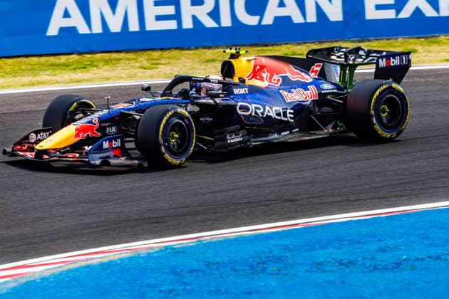 28th March 2026; Suzuka Circuit, Suzuka, Japan; 2026 FIA Formula 1 Japanese Grand Prix; Free Practice Three; Isack Hadjar (6) of Oracle Red Bull Racing and France during practice 3 StephenxBlackberry