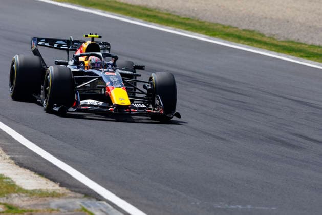 28th March 2026; Suzuka Circuit, Suzuka, Japan; 2026 FIA Formula 1 Japanese Grand Prix; Free Practice Three; Isack Hadjar (6) of Oracle Red Bull Racing and France during practice 3 StephenxBlackberry