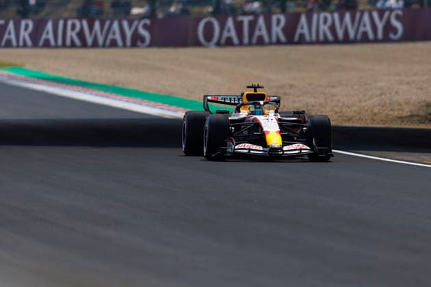 28th March 2026; Suzuka Circuit, Suzuka, Japan; 2026 FIA Formula 1 Japanese Grand Prix; Free Practice Three; Arvid Lindblad (41) of Visa Cash App Racing Bulls Formula One Team and Great Britain during practice 3 StephenxBlackberry